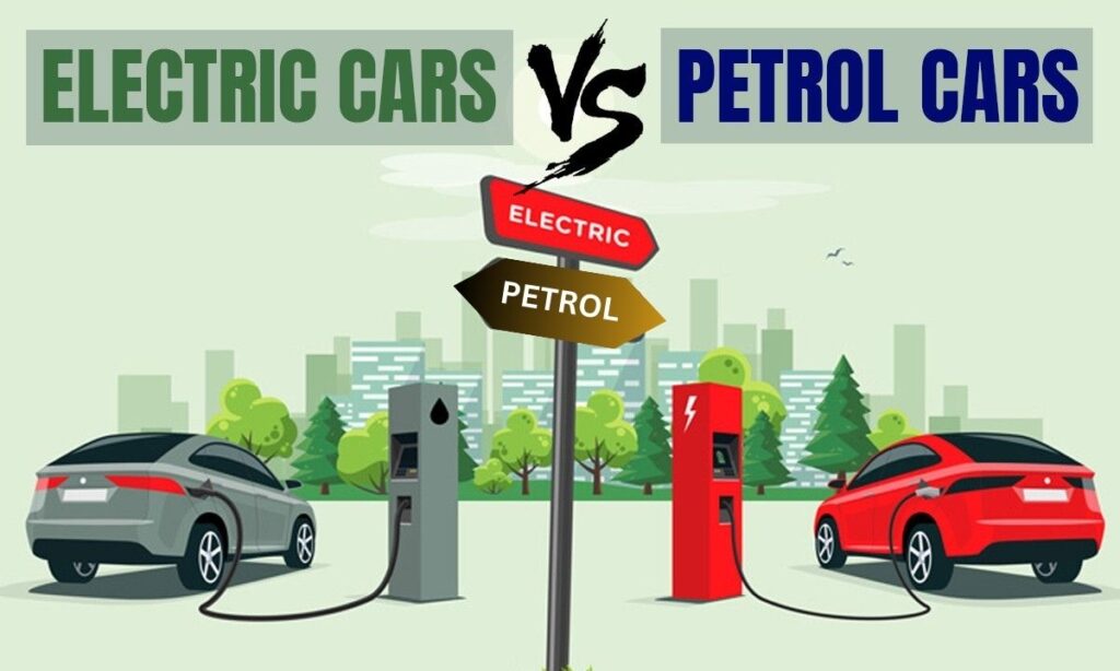 Electric Car Vs Petrol Car
