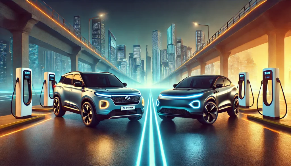 Maruti e Vitara vs Tata Curvv EV