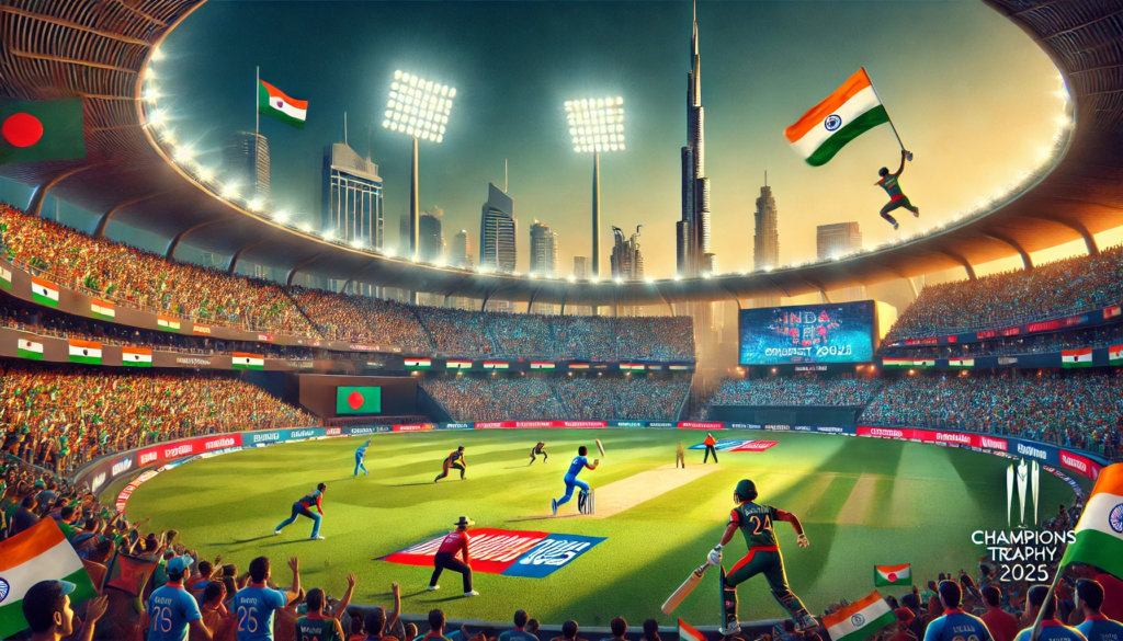 IND vs BAN, Champions Trophy 2025, Dubai Cricket Stadium, India vs Bangladesh Live Score