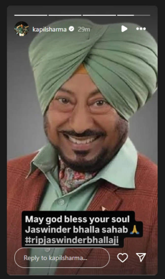 Jaswinder Bhalla Death Reason