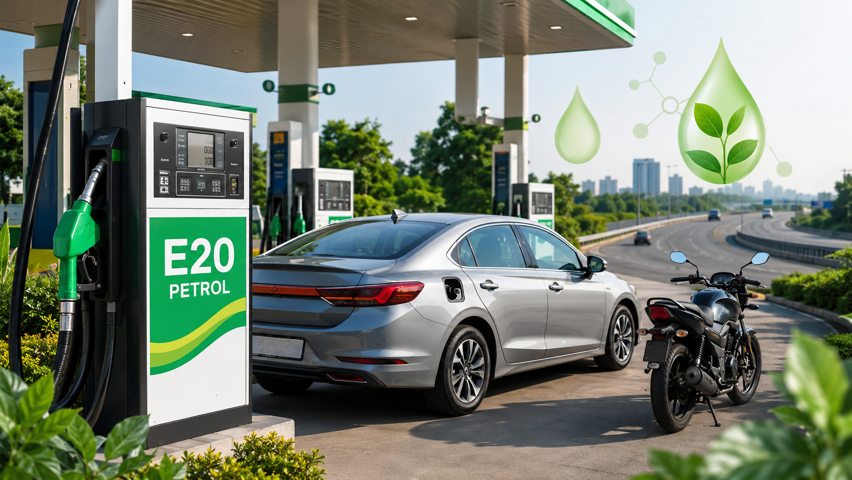 E20 Petrol in India Advantage and Disadvantage